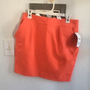 ZARA skirt coral pink tight